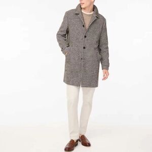 NWTs J. Crew Thompson Wool Blend Car Coat Size 36